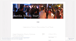 Desktop Screenshot of manilasocialdiary.com